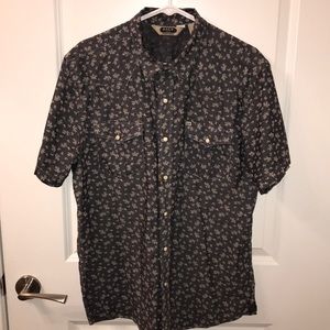 Salt Valley Men’s Western short sleeve button up